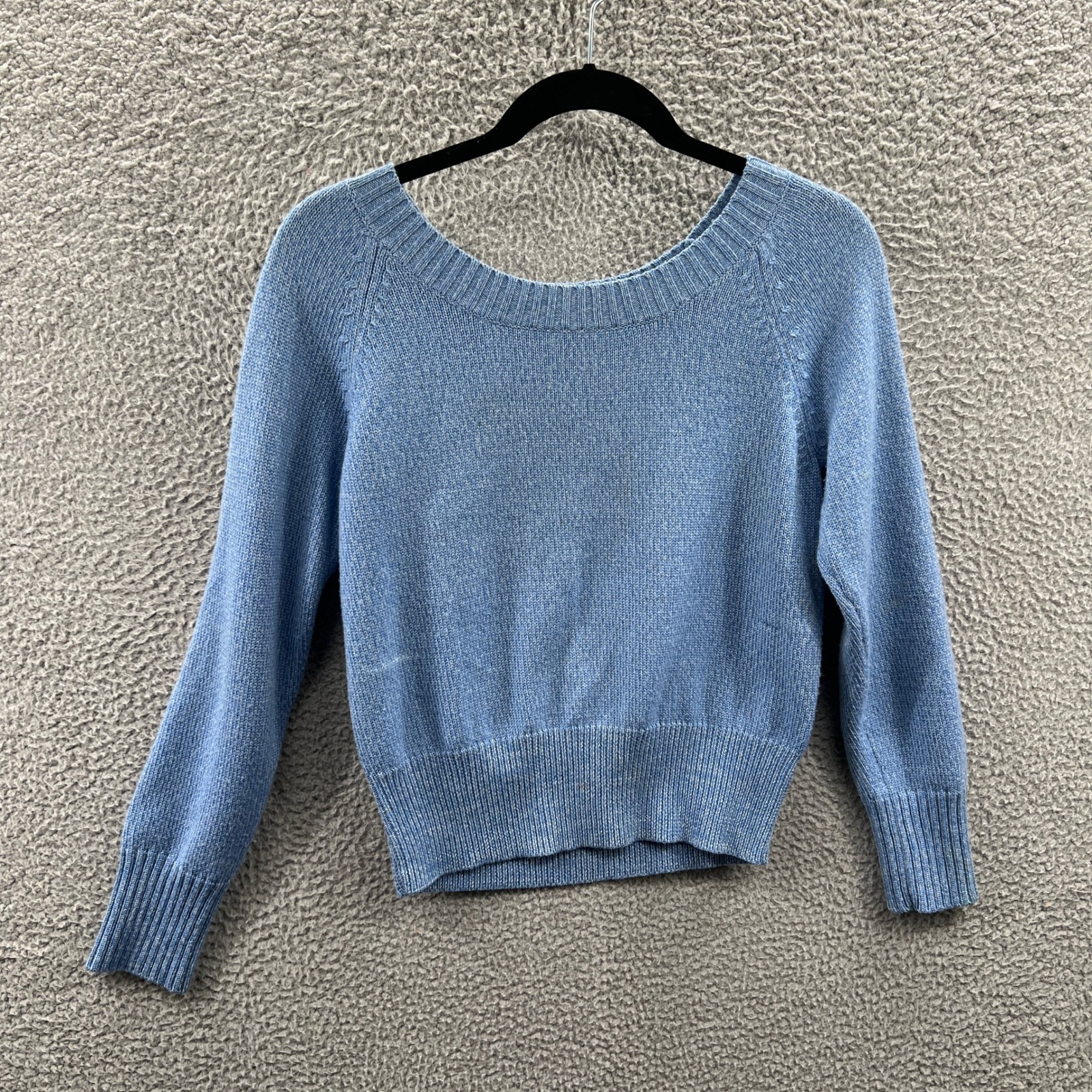Talbots Womens Merino Wool Sweater S Minimalist Timeless Cozy Pullover Casual